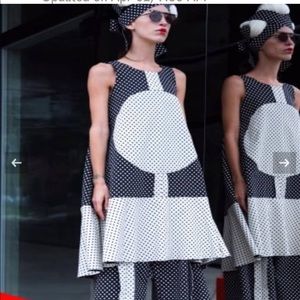 Closet closing sale Rare Henrik Vibskov Lenka Runway Polka Dot Dress Sz XS